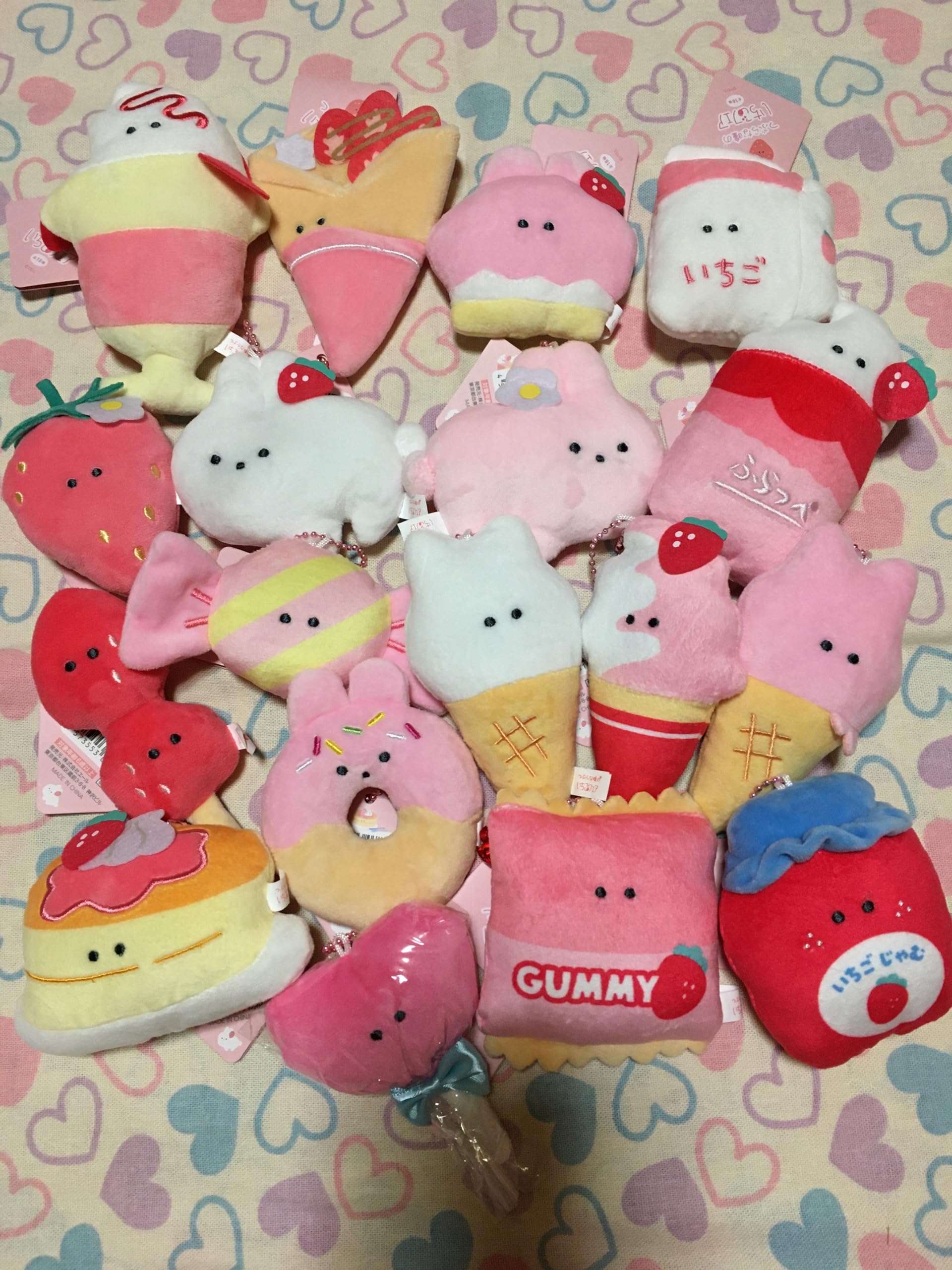 Amazon.co.jp: つぶらな瞳のいちごフェア イチゴ 苺 マスコット